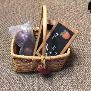 Apple basket w/ other apples